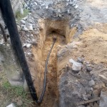 Budowa przyłącza energetycznego do domu jednorodzinnego, ul. Raciborska, Trachy