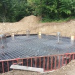 Fundament wieży kratowej